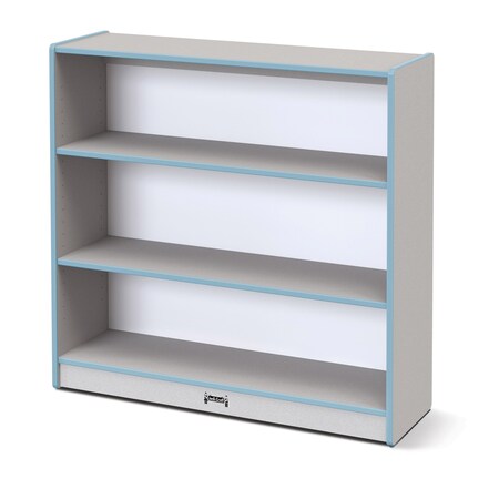 Jonti-Craft Rainbow Accents Short Bookcase, Coastal Blue 0970JC131